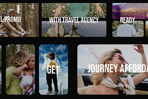 Smooth Slide Travel Destinations, a Social Media Template by Loin Studio