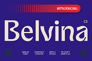 CS Belvina – Psychedelic Font, a Sans Serif Font by Craft Supply Co. (Thumbnail 1 of 8)