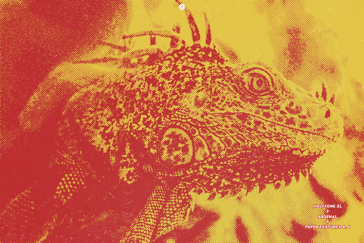 Goblin Printer - Halftone Effects, a Layer Style Add-On by Freezerondigital (Photo 17 of 19)