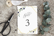 Greenery Wedding Invitation Suite, an Invitation Template by SunRayArtDesigns (Thumbnail 6 of 14)