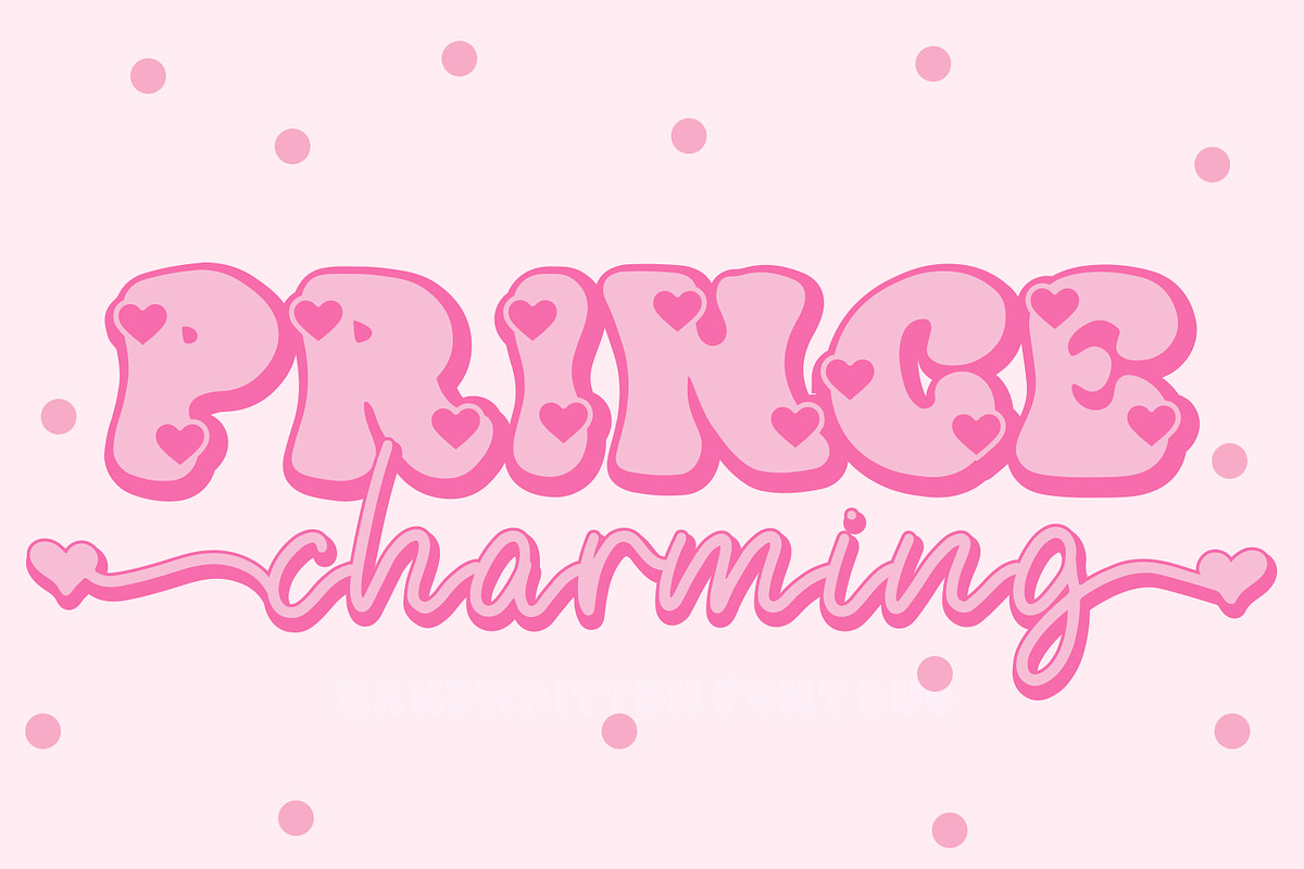 Prince Charming Retro Font Duo, a Handwritten Font by Freeling Design House (Photo 7 of 8)