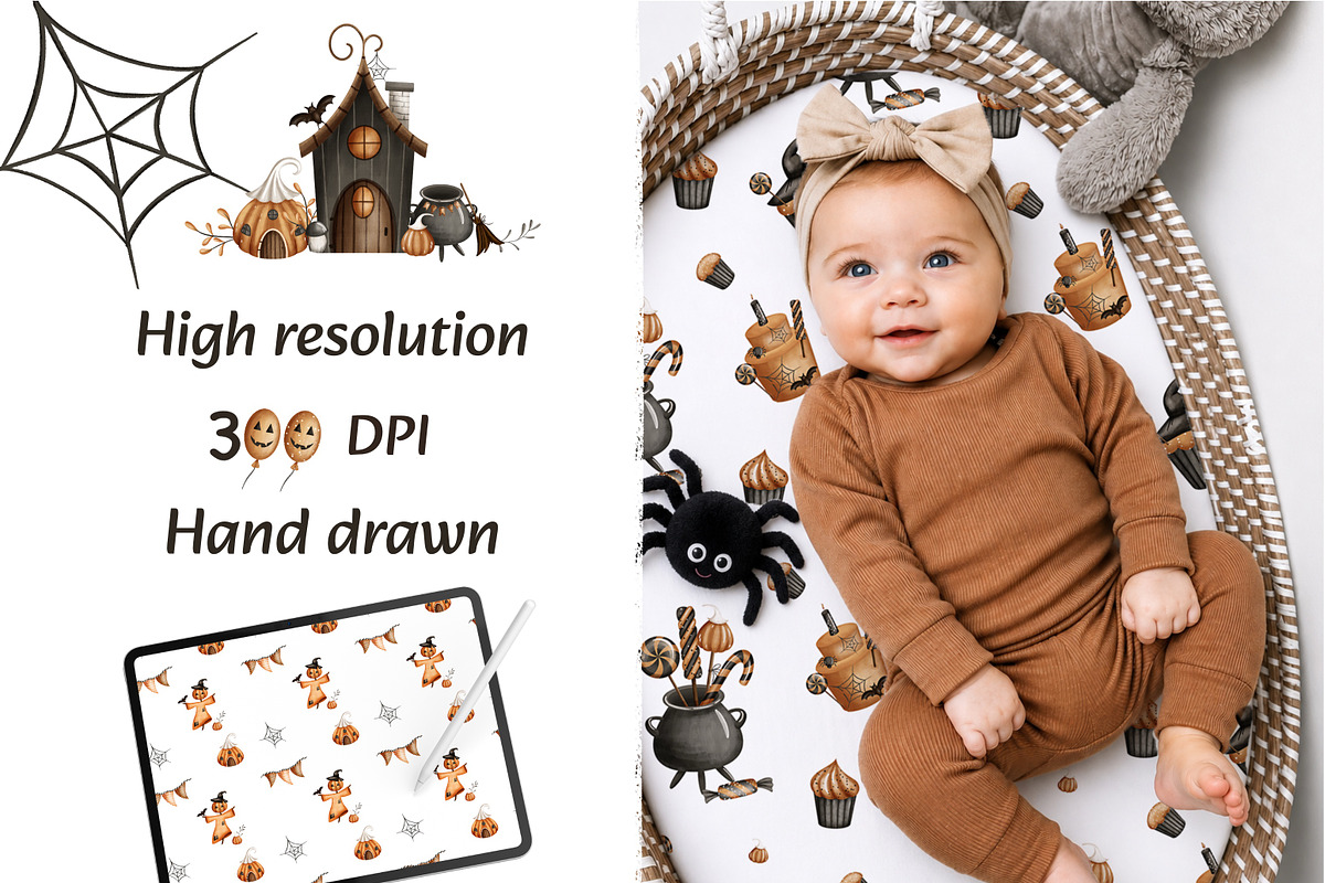 Fox Halloween Party. Kids collection, an Animal Illustration by Linerisyart (Photo 3 of 16)