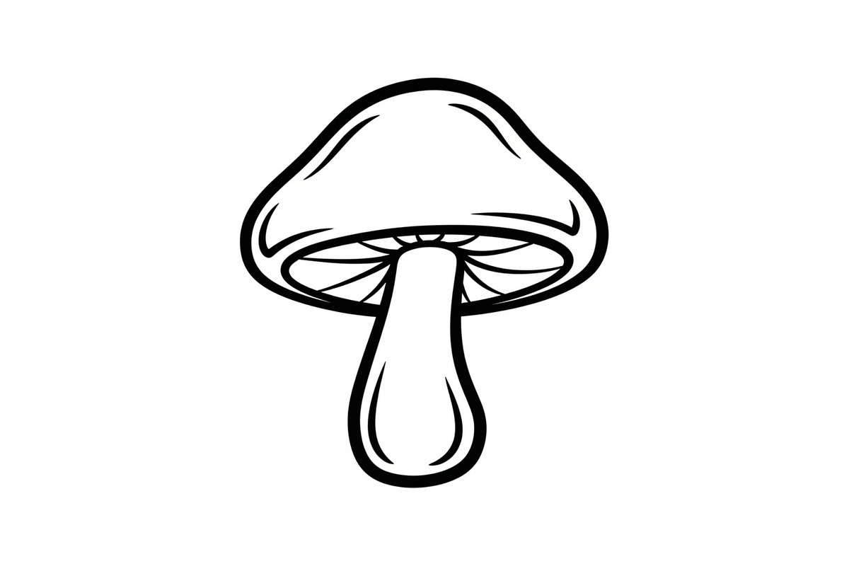 Hand Drawn Mushroom SVG Bundle, an Illustration by jahid234 (Photo 45 of 51)