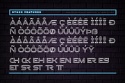 Stacker - Neon Sci-fi Futuristic, a Sans Serif Font by Almarkhatype (Thumbnail 9 of 10)