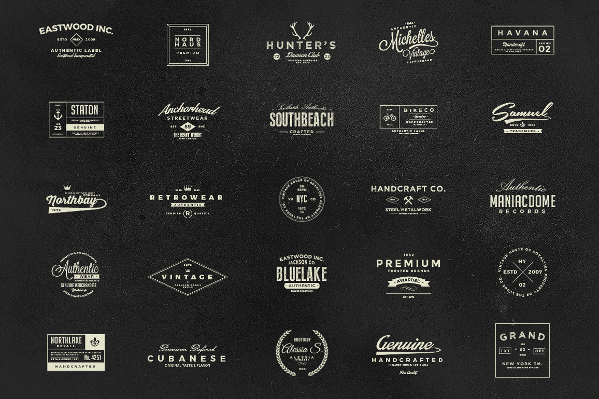1500 Logos Bundle Collection, a Branding & Logo Template by Graphicdome (Photo 5 of 185)