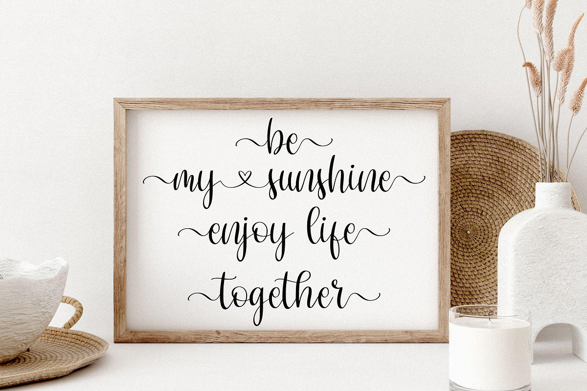 Celine Genta, a Script Font by Essentials Studio (Photo 7 of 10)