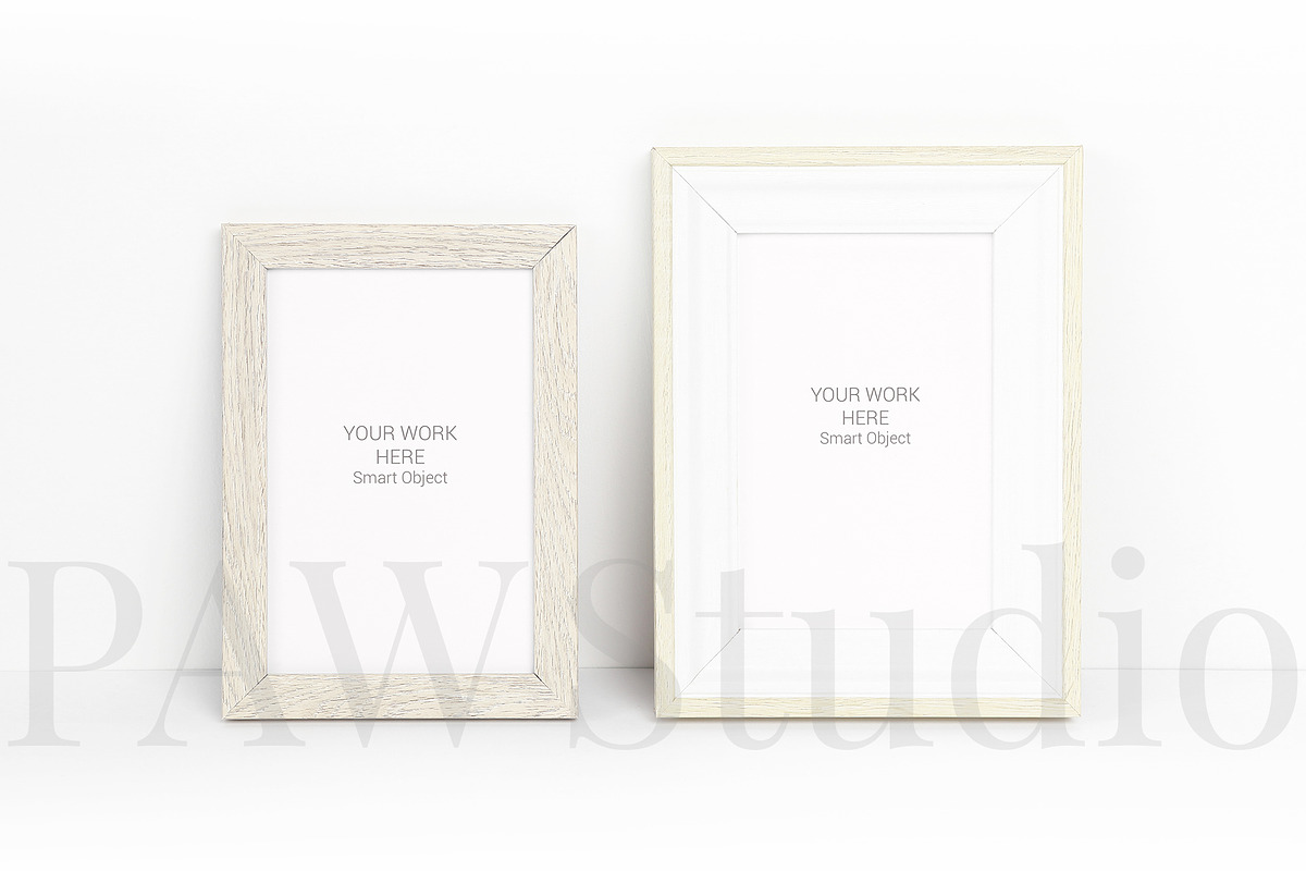 Two Photo Frames Mockup 2x3, a Print Template by PawMockups (Photo 6 of 8)
