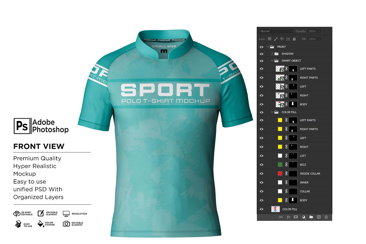 Sport Jersey Raglan Short Mockup, a Shirt Mockup by Nanggroe Scripting (Photo 6 of 9)