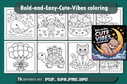 Bold-and-Easy kids coloring page, an Education Illustration by Design House (Thumbnail 1 of 3)
