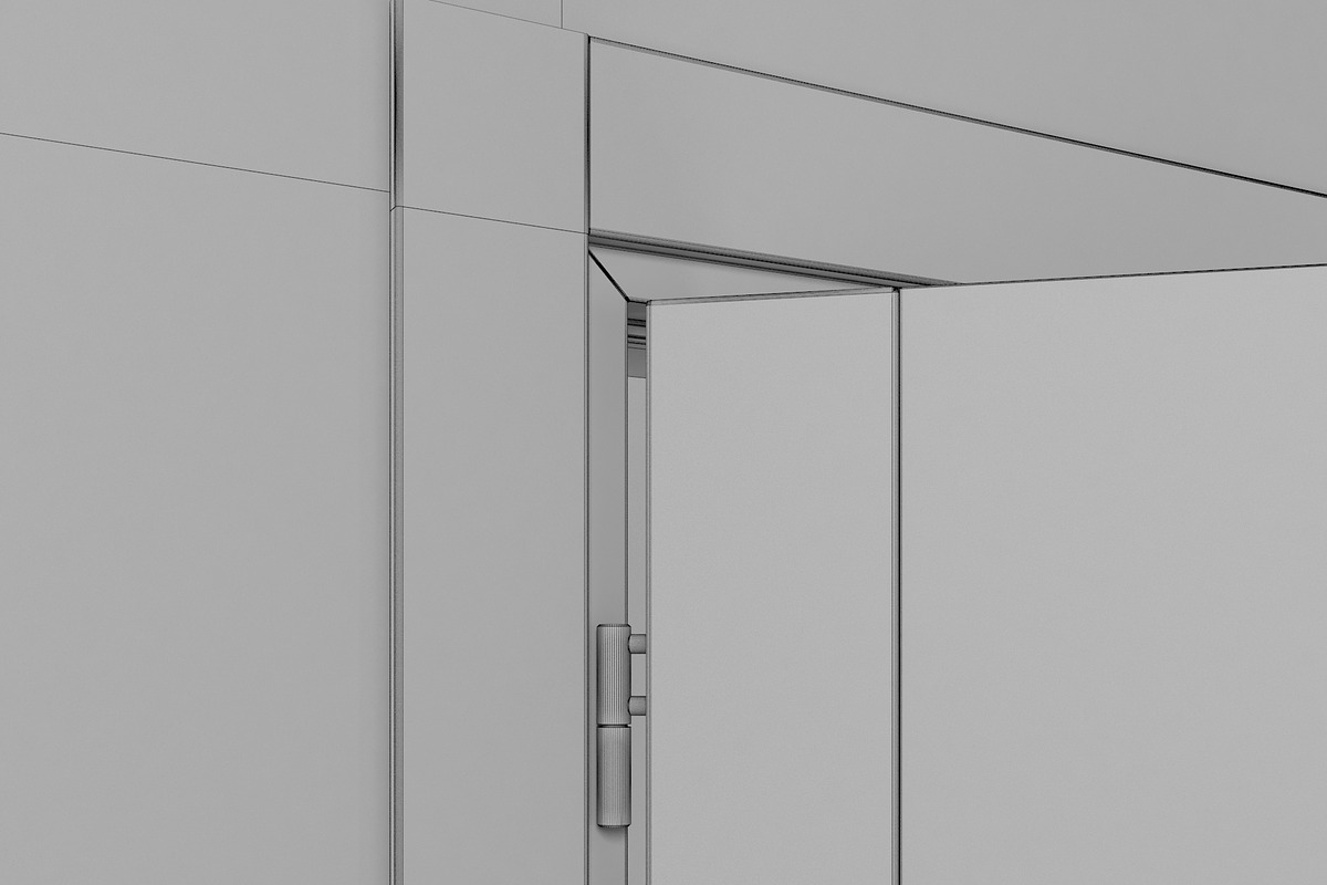 Italian Door San Remo K011, a Furniture 3D Model by 3D Models by Obshansky (Photo 9 of 15)