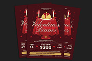 Valentine Dinner Flyer, a Flyer Template by Gumico Studio. (Thumbnail 3 of 3)