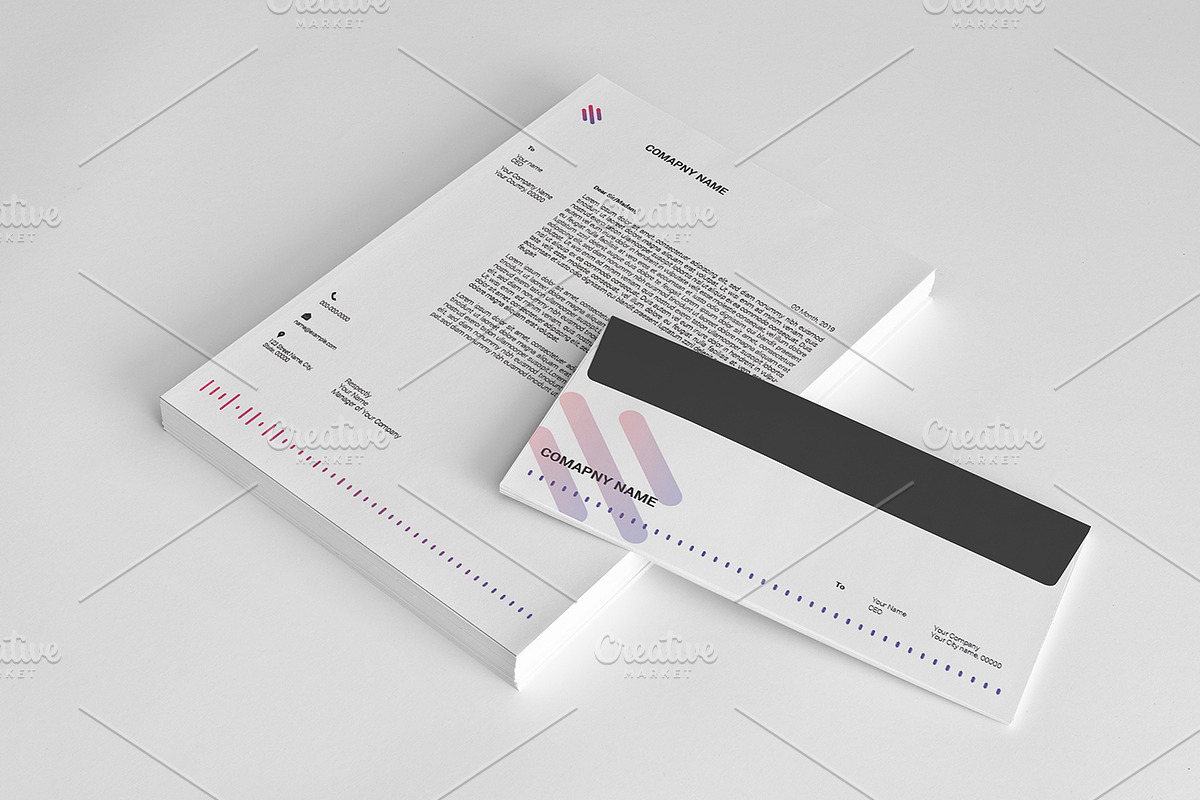 Brand Identity - V16, a Stationery Template by retrographix (Photo 5 of 5)