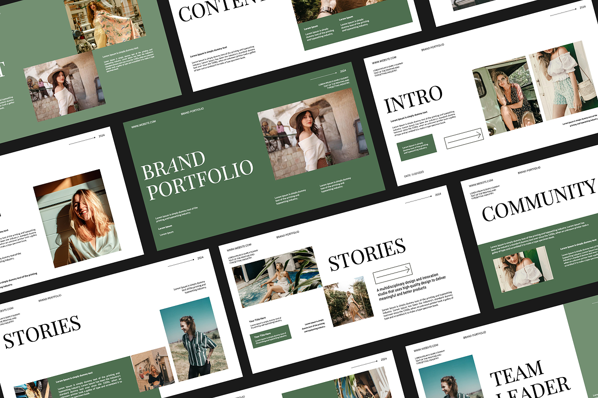 Diva Bundle Brand Portfolio Template, a Presentation Template by Spesifikstd (Photo 6 of 11)
