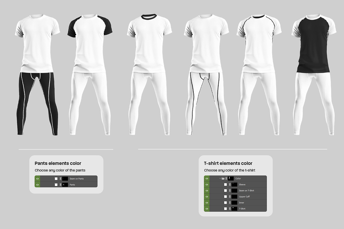 Mockups T-Shirt and Underwear Pants, a Shirt Mockup by Grow Design Craft Studio (Photo 5 of 10)