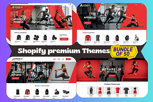 Shopify Premium Themes Bundle 50, a Shopify Template by Aban's World