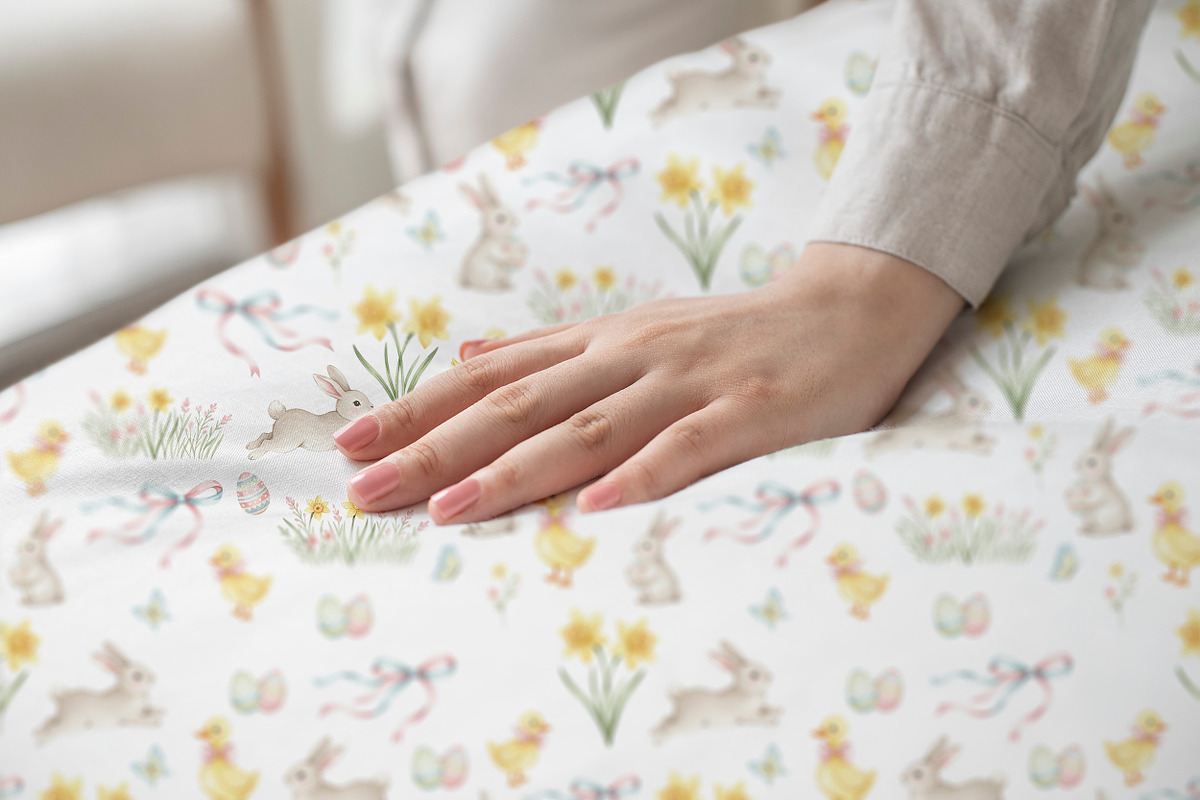 EASTER Seamless Pattern Bundle, a Pattern Graphic by AYAKA Studio Co. (Photo 5 of 13)
