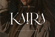 Kaira Modern Serif Font, a Serif Font by Dylla_studio (Thumbnail 1 of 11)