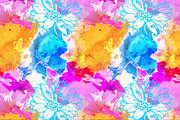 Seamless watercolor patterns, a Pattern Graphic by Vikpit (Thumbnail 4 of 7)