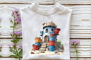 Whimsical Summer Sandcastle Clipart, an Illustration by OK Design (Thumbnail 5 of 6)