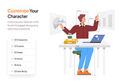 Business Character Illustration Set, a Finance Illustration by Vectors Market (Thumbnail 4 of 10)