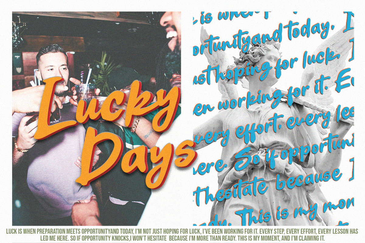Bad Day, a Font by Struggle Studio (Photo 7 of 8)