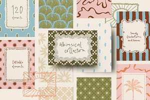Summer Frames and Backgrounds, an Object Graphic by DesignThatMatters