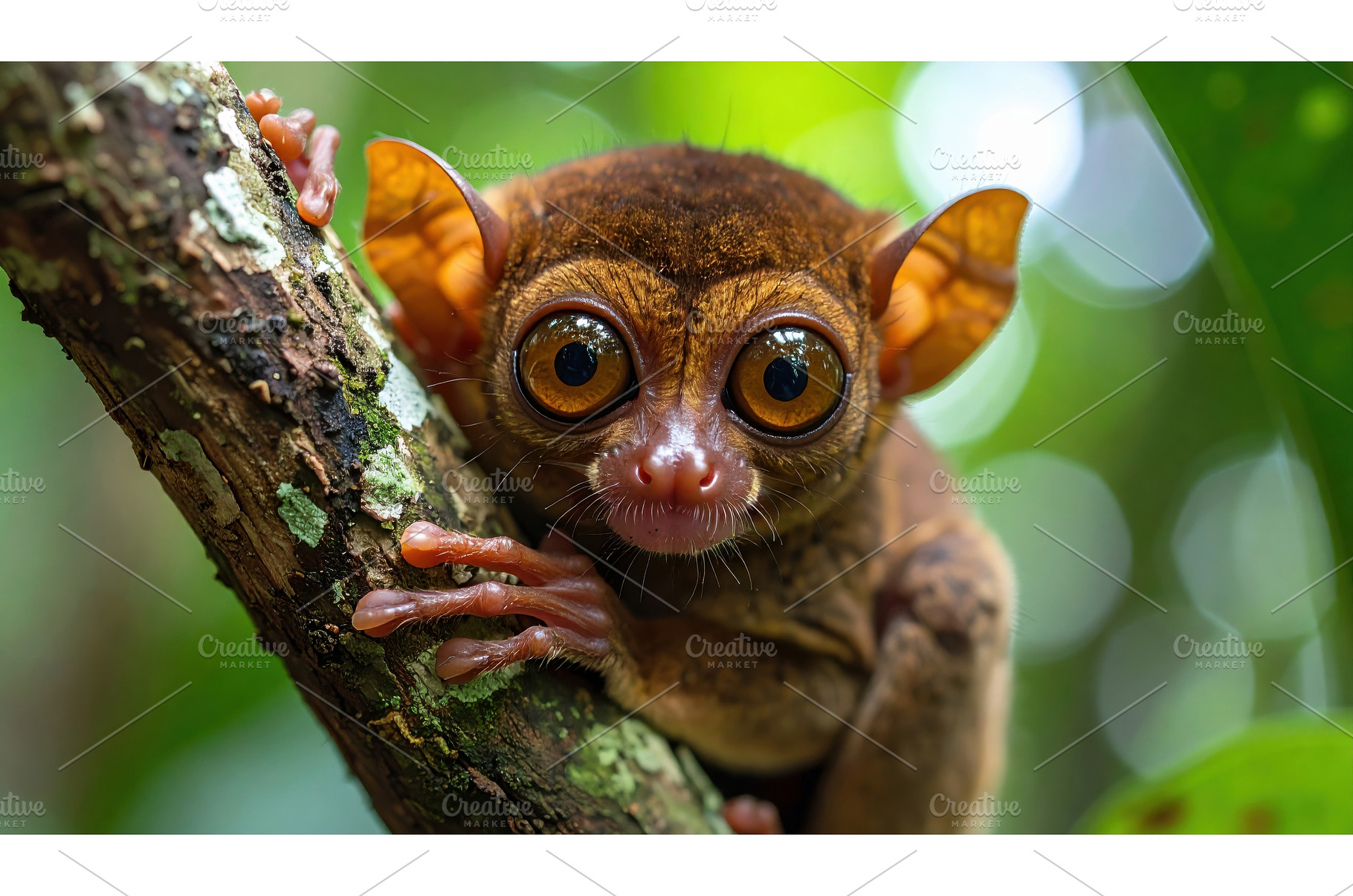 Close-up of a tarsier with large, an Animal Photo by Igor Tichonow