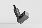 Black & White Mockups - Pump Bottles, a Packaging Mockup by pmvch (Thumbnail 116 of 160)