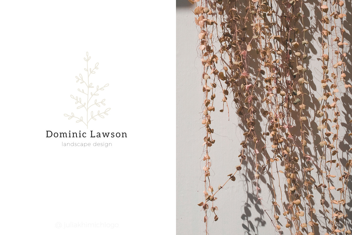 Logo Pack Volume 18. Florals, a Branding & Logo Template by Mint Air Studio (Photo 21 of 21)