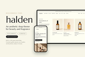 Halden – Skin Care WooCommerce Theme, a WordPress Template by Tomasz Ganclerz