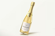 Champagne Bottle Mock-up, a Product Mockup by zippypixelstudio (Thumbnail 12 of 16)