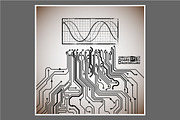 -50% Circuit boards backgrounds set, a Background Graphic by frost_newt (Thumbnail 7 of 11)