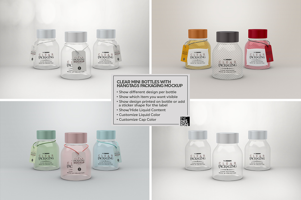 03 Clear Container Packaging Mockups, a Packaging Mockup by INCDesign (Photo 11 of 26)