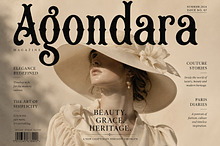 Agondara – Gothic Display Font