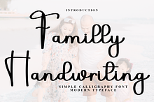 Familly Handwriting