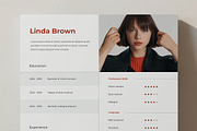 Clean Resume Template, a Resume Template by Filip Studio (Thumbnail 4 of 4)