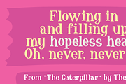 Hopeless Heart, a Serif Font by pizzadudedotdk (Thumbnail 2 of 9)