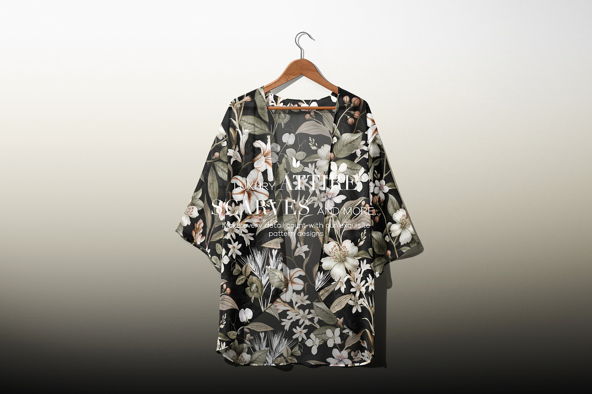 Botania | Botanical Floral Patterns, a Pattern Graphic by LEAFure (Photo 5 of 10)