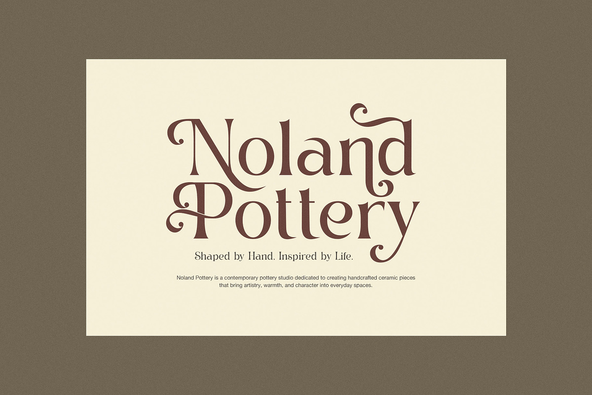 Bimbe Elegant Serif Font, a Serif Font by Graphicxell (Photo 2 of 8)