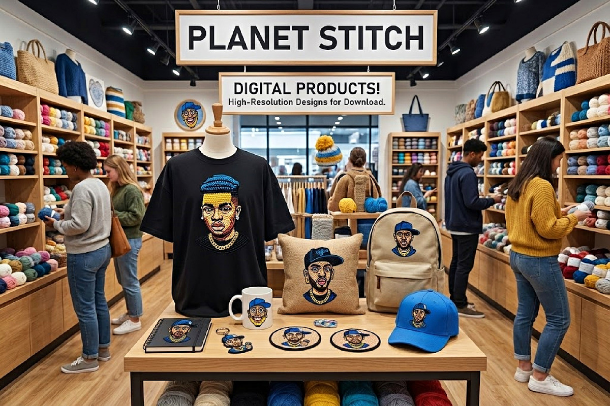 3D Crochet Hip Hop Characters Bundle, an Object Illustration by Atelier Nocturne Graphic (Photo 1 of 5)