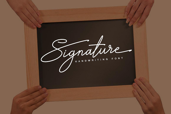 Signature TypeFace preview 8