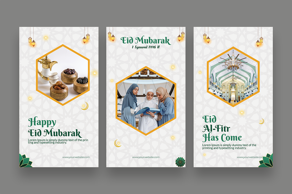 Eid Mubarak - Instagram Story, a Social Media Template by UnicodeID (Photo 4 of 4)