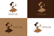 Coffee Girl Logo Branding, a Branding & Logo Template by MergeIdea (Thumbnail 2 of 2)
