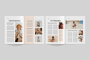Magazine Layout | Canva & InDesign, a Magazine Template by Leaflove (Thumbnail 5 of 10)