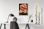 375+ Mockups ‒ Scandinavian Framing, a Print Template by Frisk Shop (Thumbnail 8 of 27)