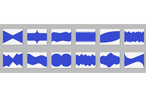 Abstract Geometric Shapes Set, a Texture Illustration by Vector Creator