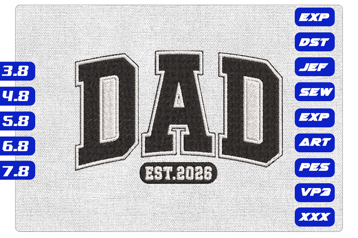 Dad Established 2026 Collegiate File, an Illustration by Purpose Ekbal (Photo 1 of 3)