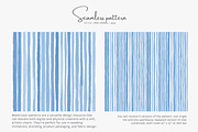 Blue striped seamless pattern jpeg, a Pattern Graphic by Pink Studio Art (Thumbnail 2 of 5)