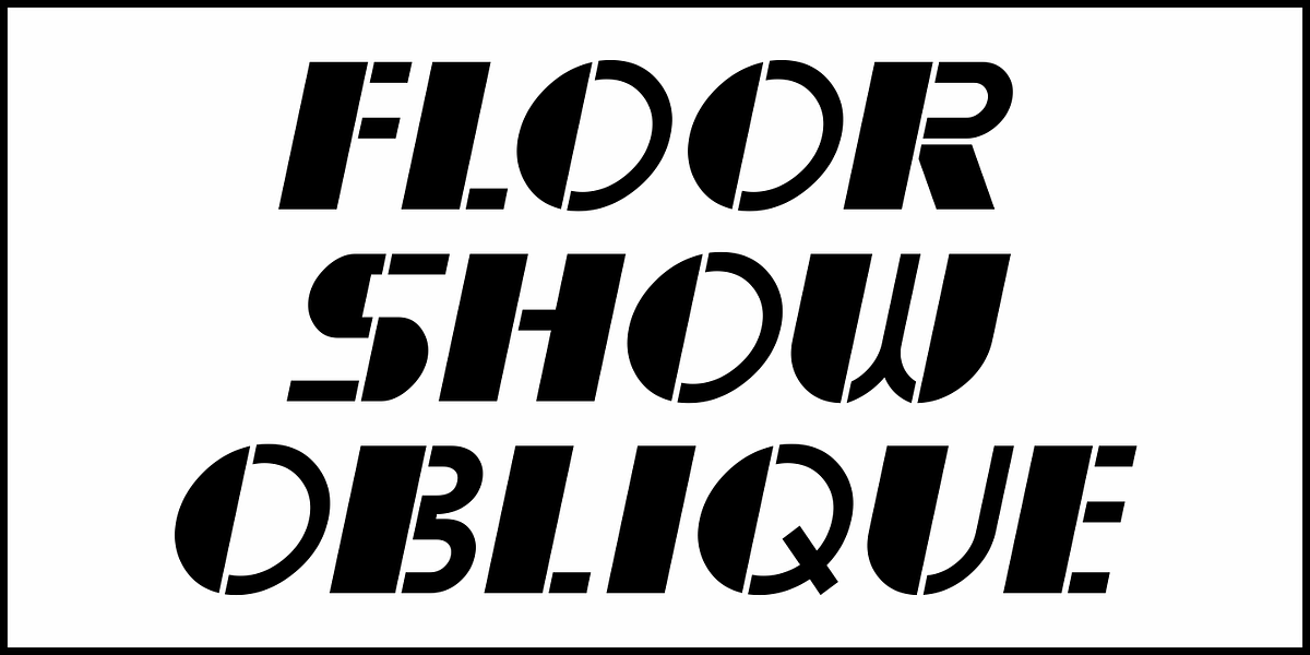 Floor Show JNL, a Serif Font by Jeff Levine Fonts (Photo 5 of 6)
