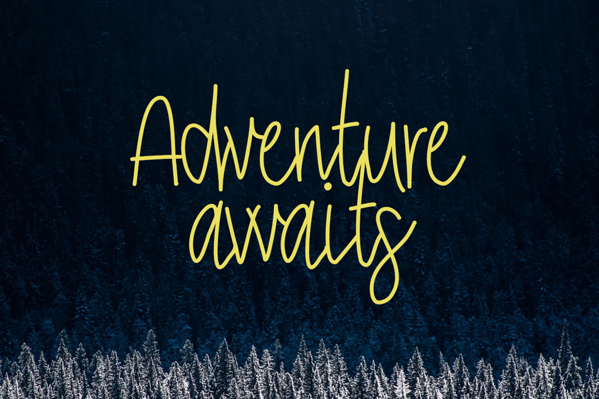 Two Adventurers Font + Bonus, a Script Font by Graphicdome (Photo 11 of 15)